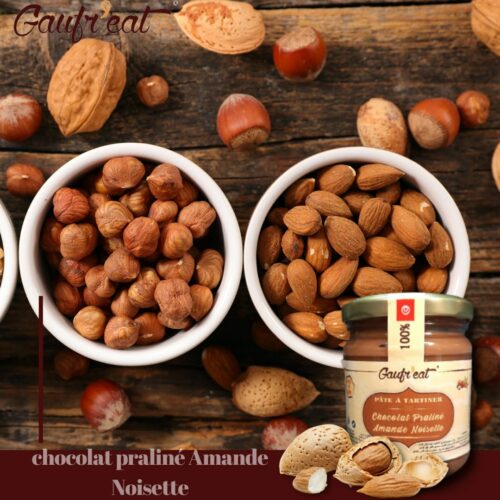 Hk Global Trade Praline Flavoured Chocolate Spread Hazelnuts And Almonds 200g